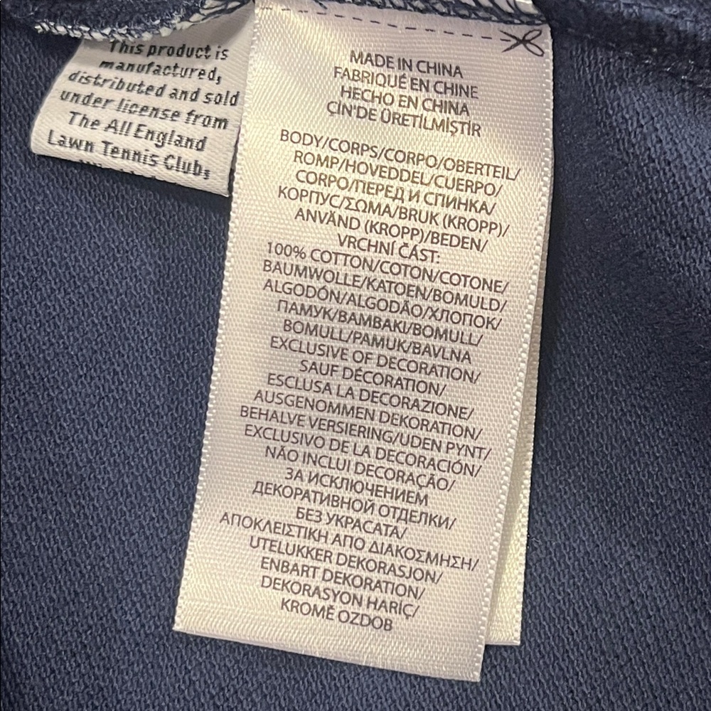 Polo Ralph Lauren Wimbledon Tennis Polo Shirt blue new Mens Size XXL - Picture 13 of 13